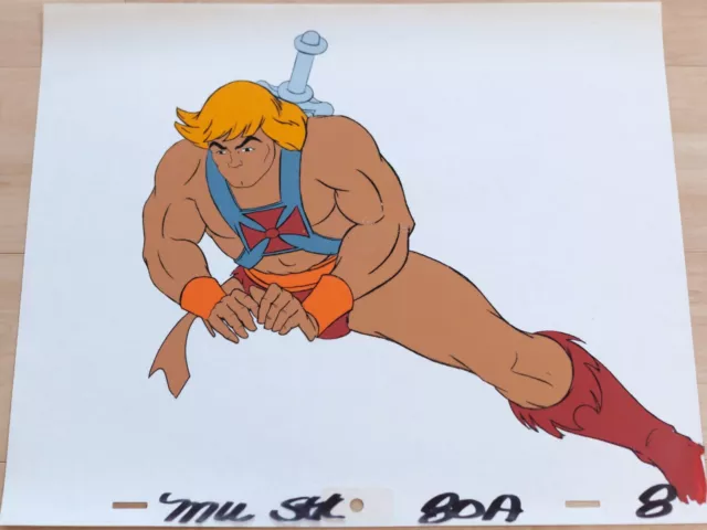 He-Man original vintage Filmation production Cel: HE-MAN