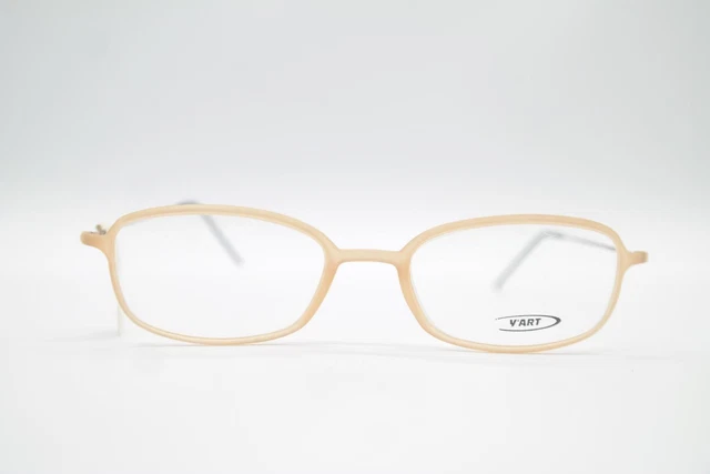 Lunettes Vintage Menrad – Monture Ovale Brun Transparent Or – Modèle NOS Jamais Porté