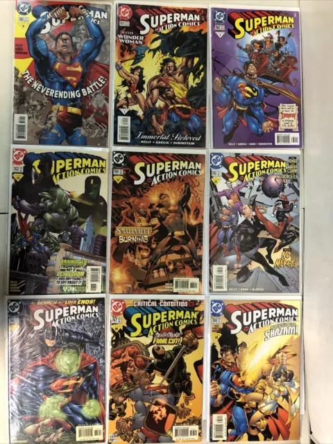 Superman In Action Comics (1999) Complete Set # 760-800 (VF/NM) DC Comics