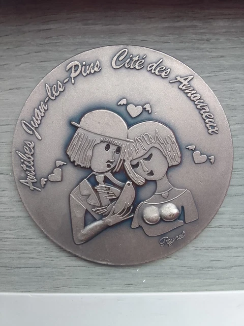 Médaille Raymond PEYNET Antibes