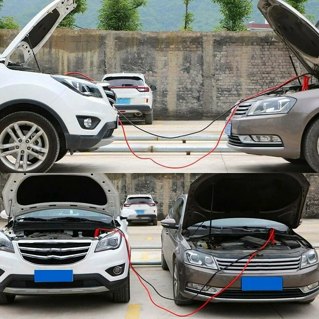 2PCS 3 Meters 2000AMP Car Emergency Start Cable Whit Current Protector Car  W5I8 2