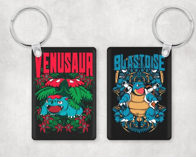 Llavero POKEMON VENUSAUR BLASTOISE