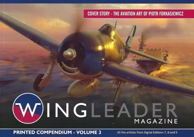 Wingleader Magazine - Cover Story - Aviation Art Vol 3 *NEW* + FREE P&P