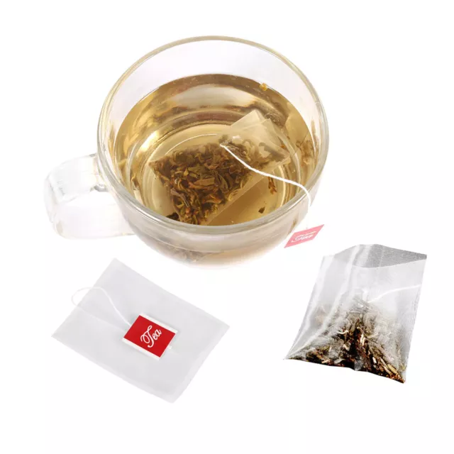 100pcs Nylon Empty Tea Bags Tea Infuser New Herb Spice Filter Strainer Tea-lm