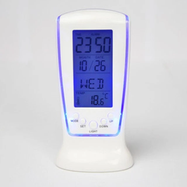 Accessoires Alarme Horloge Chambre Maison Numérique Multifonctionnel Portable