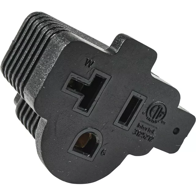 HQRP Nema 5-15P Pour 5-15R/5-20R Prise Adaptateur 15A Ménage 20A Tblade AC Fil