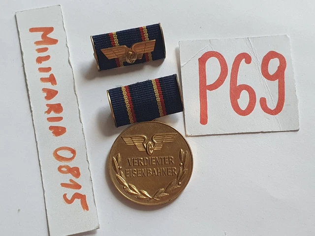 ORIG. DDR ORDEN Verdienter Eisenbahner 59 f Top Selten P 69 £176.21 ...