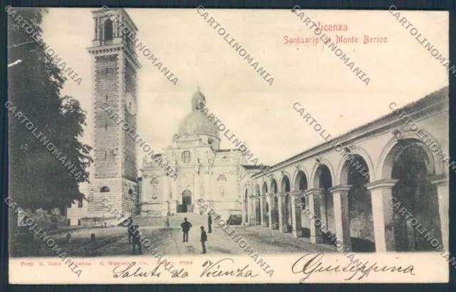 Vicenza Monteberico cartolina MV0858