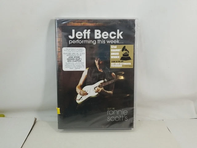 Jeff Beck: Performing This Week... Live at Ronnie Scott's Jeff Beck dvd New