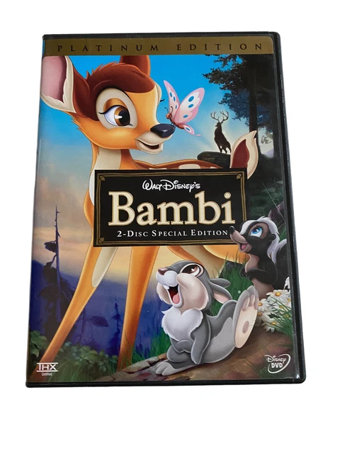 Bambi DVD 2005 2-Disc Set Special Edition Platinum Edition Disney Movie