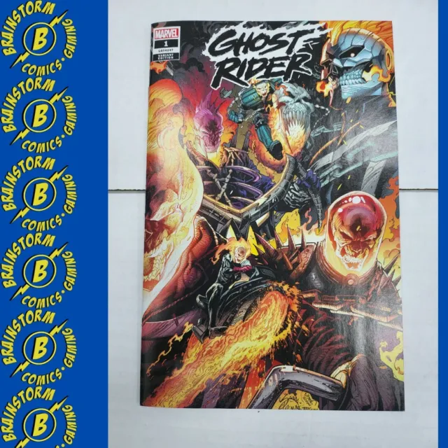 Ghost Rider #1 - Stegman Wraparound Variant (2022) - Marvel Comics 1st Print