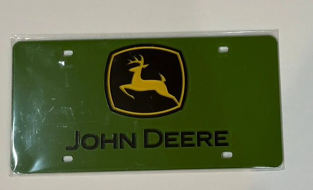 WinCraft John Deere License Plate Trademark