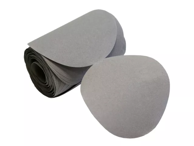 SANDING DISC, Sandpaper Roll, PSA Sticky Back 5" Grits 80 - 400 2