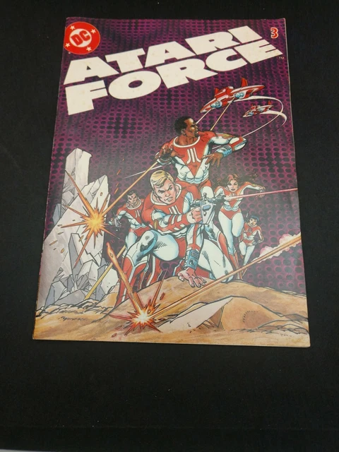 Atari Force #3 Mini Comic Book (DC, 1982) 4 7/8" x 7" - RARE VIDEO GAME PROMO