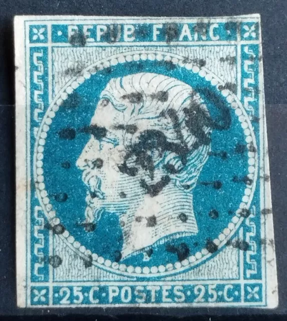 FRANCE Timbre N° 10 Napoléon Non Dentelés Oblitération PC 2340 Orléans