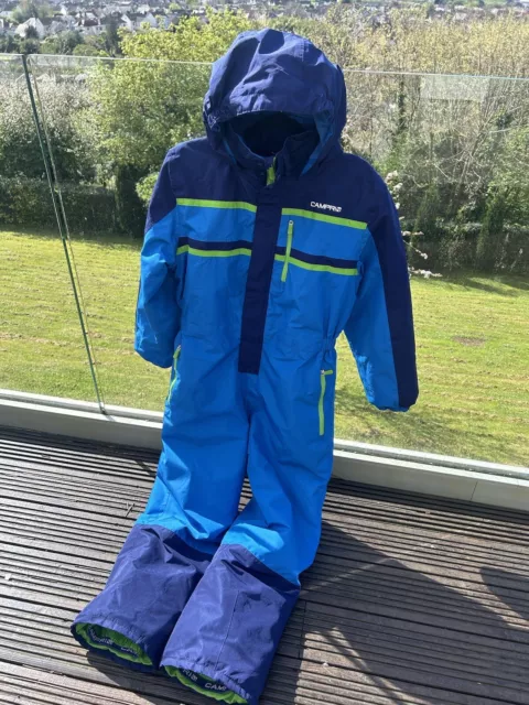 Boys Girls Campri Ski Suit, All In One Suit, Age 11-12 Good Condition