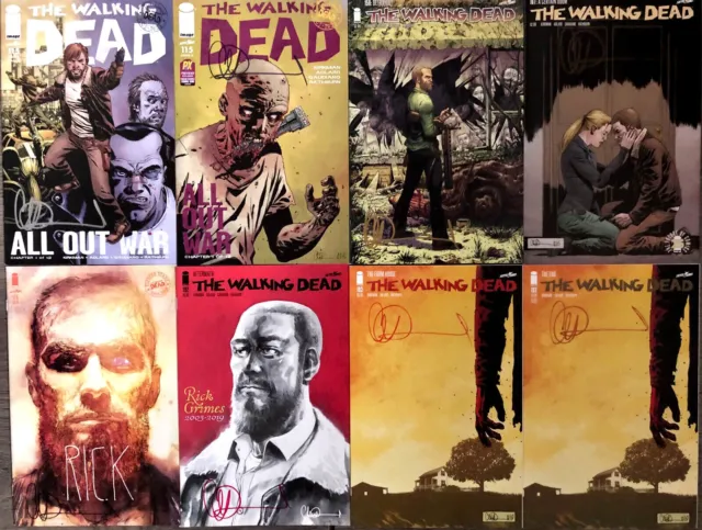 Walking Dead #113-193 Regular/Variant Covers Signed By Charlie Adlard