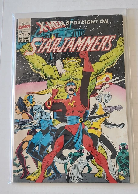 X-Men Spotlight On Starjammers 1-2 Marvel Comic Set Complete Kavanagh 1990 2