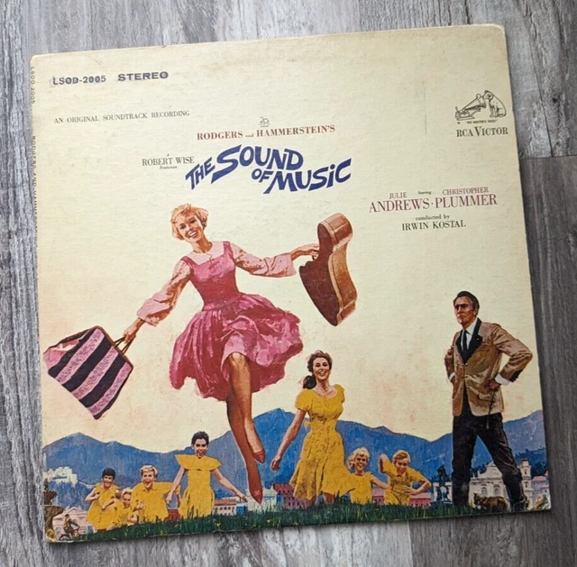 THE SOUND OF Music Rodgers and Hammersteins Original Soundtrack LOCD ...
