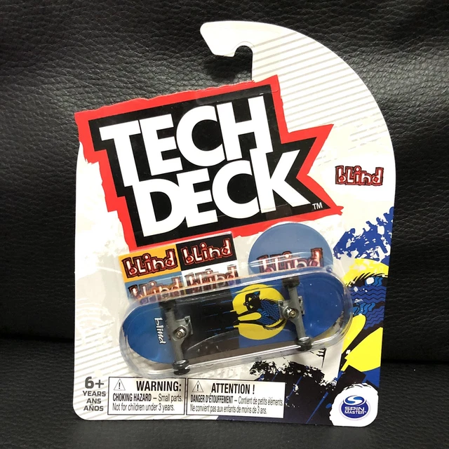 TECH DECK FINGERBOARDS Classic Mini Hand Blue Skateboard Toys BLIND