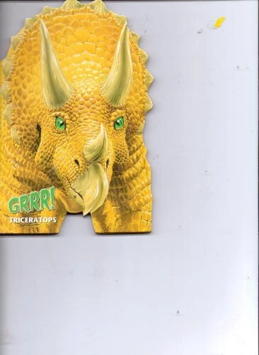 GRRR! TRICERATOPS By The Clever Factory **Mint Condition**