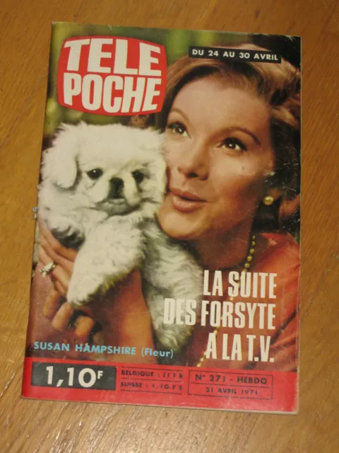 Tele Poche 1971  N° 271   Complet Susan Hampshire