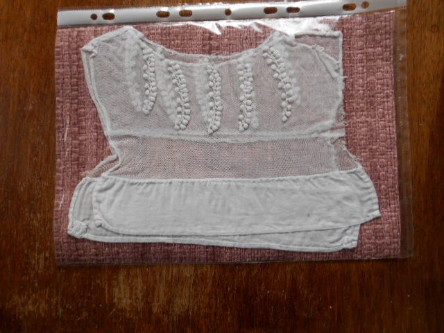 Dentelle Chantilly Noire Vintage - Style Empire - Pour Agrémenter Un Vêtement Ancien - Occasion Bon état