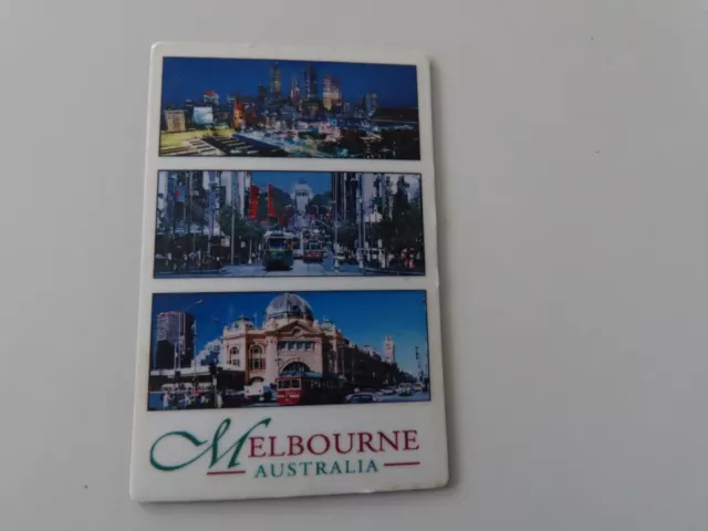 Kühlschrankmagnet. melbourne. Australien.