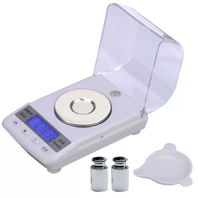 0.001g Digital Scale, Milligram Balance, Electronic Jewelry Gold Diamond scale