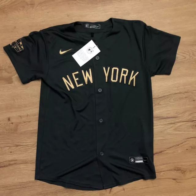 Nike New York Yankees MLB 2022 ALL-STAR GAME Blank Jersey Youth Size M New Grey