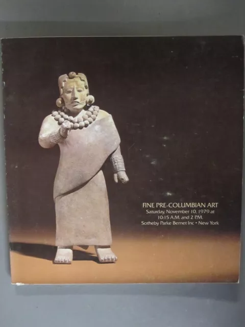 Pre-Columbian Art Sotheby's auction catalog 11/10/79