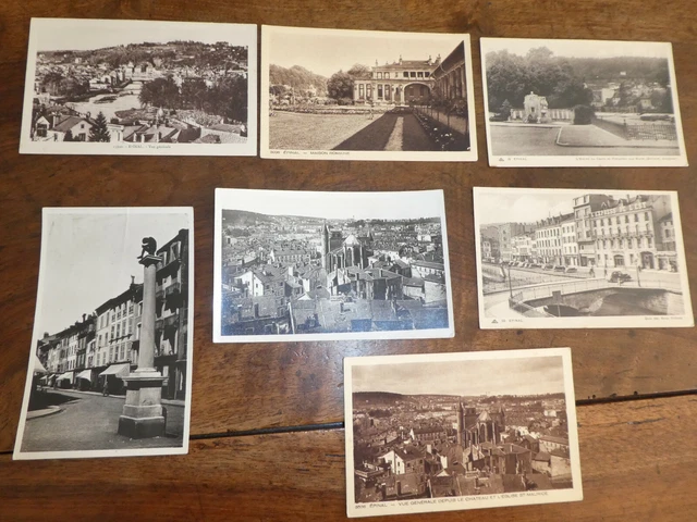 Epinal - EPINAL (88), Le Marché couvert, vers 1900. - Carte postale ancienne et vue d'Hier et Aujourd'hui - #5710191