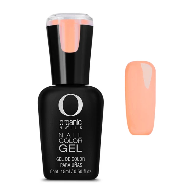 Color Gel 156 PASTEL PEACH individual color 15ml ORGANIC NAILS