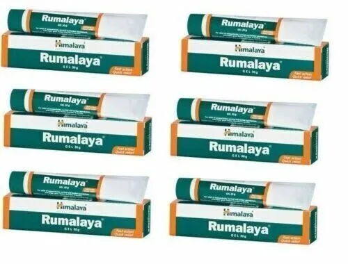 Himalaya Herbals Rumalaya Gel 30 g (producto 100% genuino) Paquete de 6