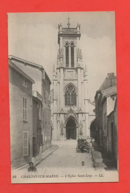 CHALONS SUR MARNE - L'église Saint Loup  (J7256)
