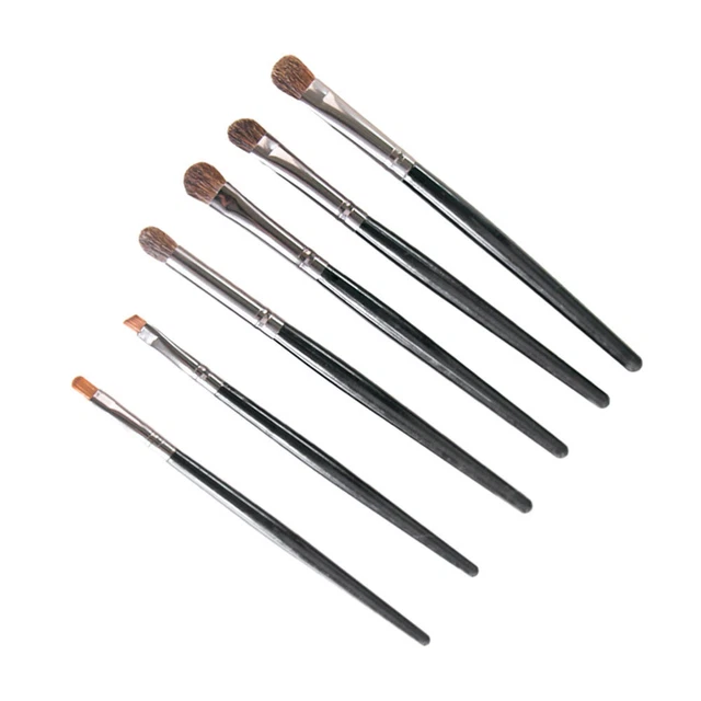 6 Pcs Highlighter Brush Eye Shadow Brush Set Powder Makeup Blush Set Cosmetic