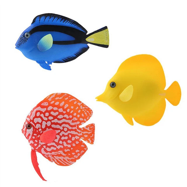 Aquarium Simulation Fish Glowing Floating Underwater Ornament Glowing Home
