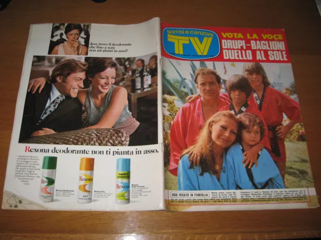 Tv Sorrisi E Canzoni=1974/34=Ugo Tognazzi=Iva Zanicchi=Ava Gardner=Drupi=