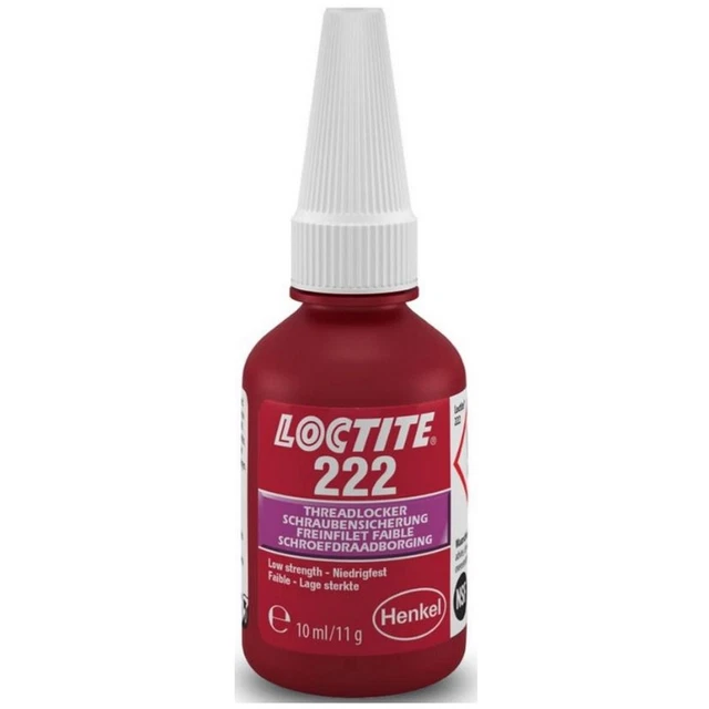 FREIN FILET FAIBLE PROFESSIONNEL LOCTITE 222 10 ml