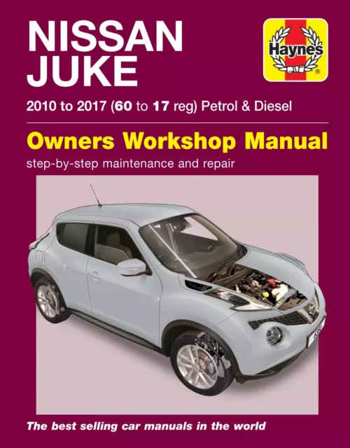 Nissan Juke 2010-2017 Haynes Workshop Manual