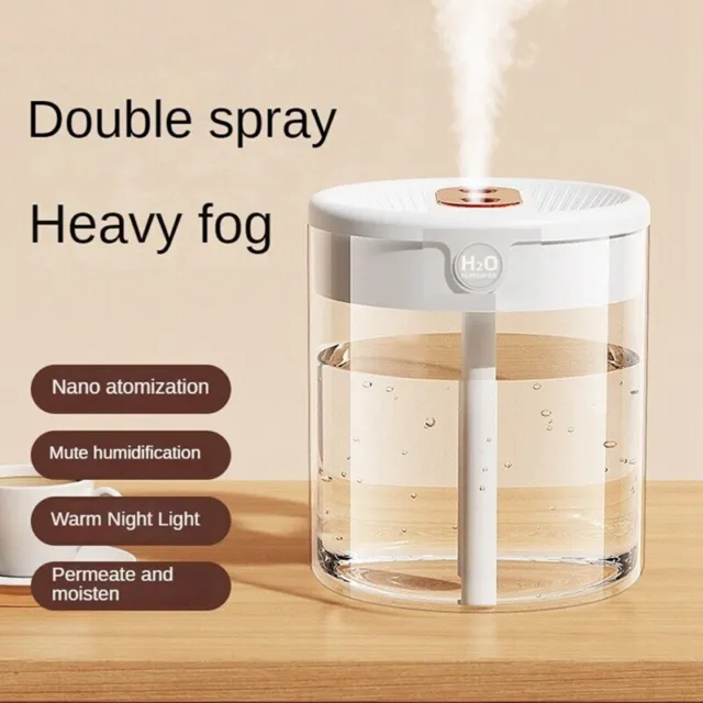 Dreamzy Humidifier for Bedroom Room Streaming Light Desktop Air 500mlCool  Mist
