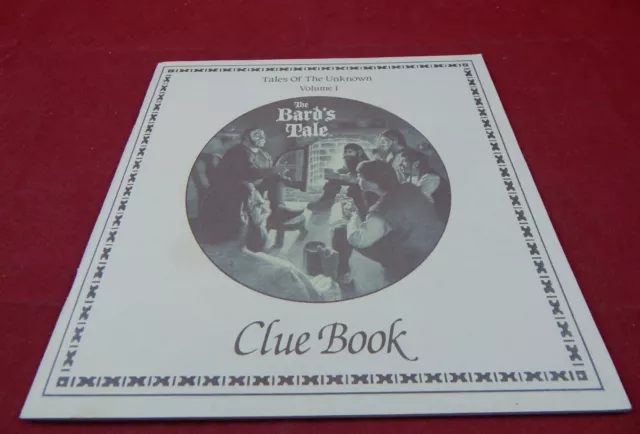 The Bard's Tale 1 - Tales of the Unknown  - Clue Book / Hint Book