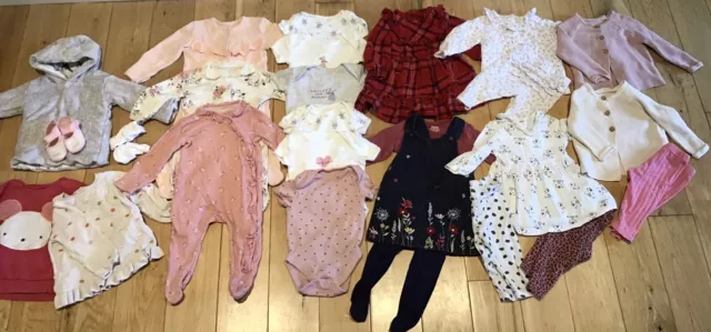 Baby Girls, Clothes Bundle 3-6 Months, Dresses, Sleepsuits, Jumpers, Cardigans