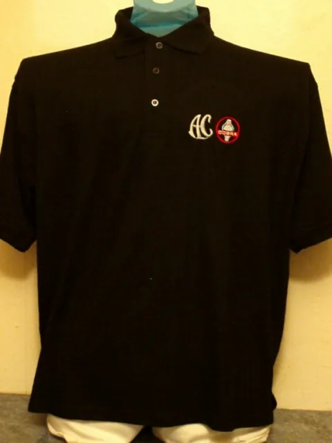 Unisex Classic Polo Shirt with Embroidered AC Cobra Car Logo