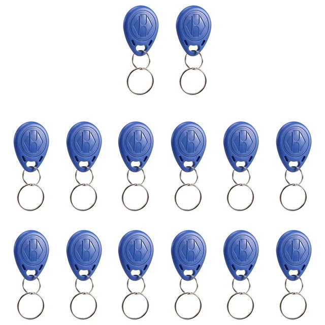 50 PièCes Inscriptibles 125KHz RFID Porte-CléS Proximité ID Carte éTiqueA5