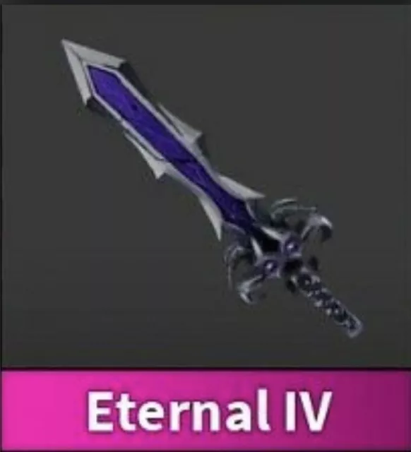 ETERNAL SET (5 KNIVES TOTAL)🔥💙🖤LIGHTNING FAST DELIVERY🔥💙🖤MM2