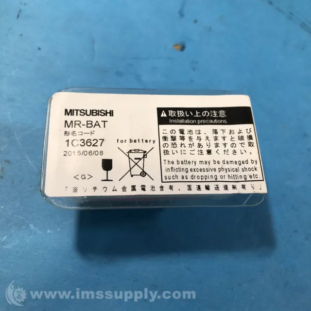 Mitsubishi 1C3627 MR-BAT Lithium Battery FNFP