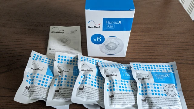 HumidX Befeuchter für AirFit F20, 5 Stück - ResMed AirMini CPAP