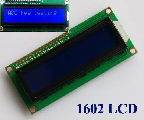 1602 Character HD44780 LCD Display Module Anzeigen 2X16 Zeichen DHL