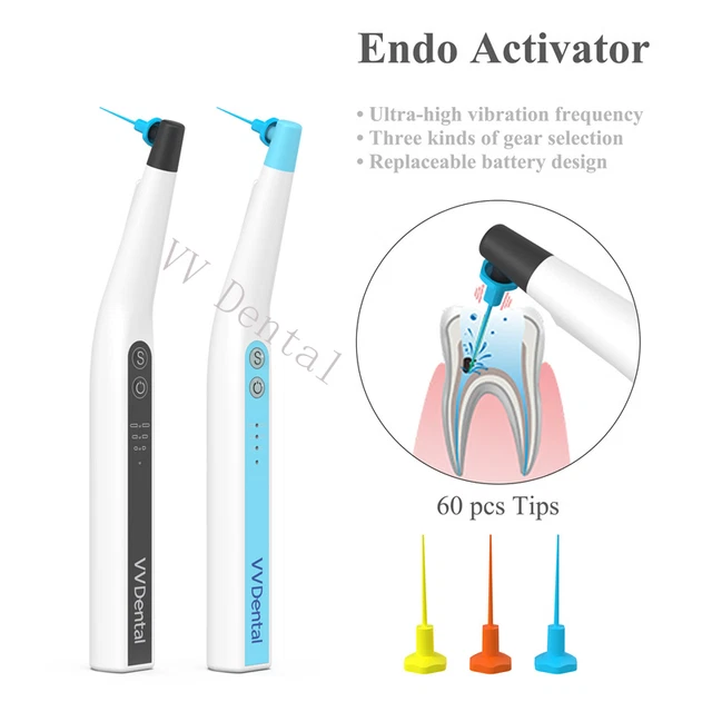 60 Embouts Pour Activateur Sonique D'irrigation Endodontique | Compatibles Pièces à Mains #3504/#2504/#1502
